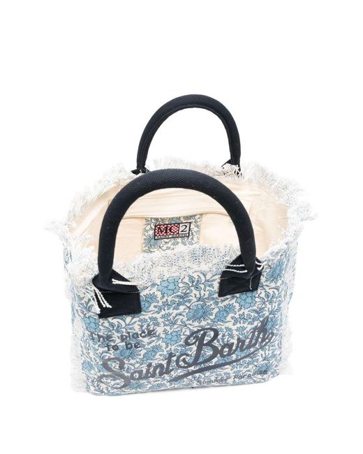 Mc2 Saint Barth Blue Vanity Bag
