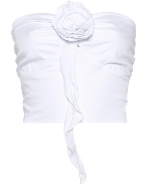 Blugirl Blumarine White Top With Logo