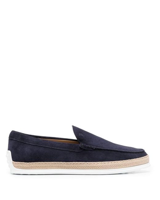 Slip On di Tod's in Blue da Uomo
