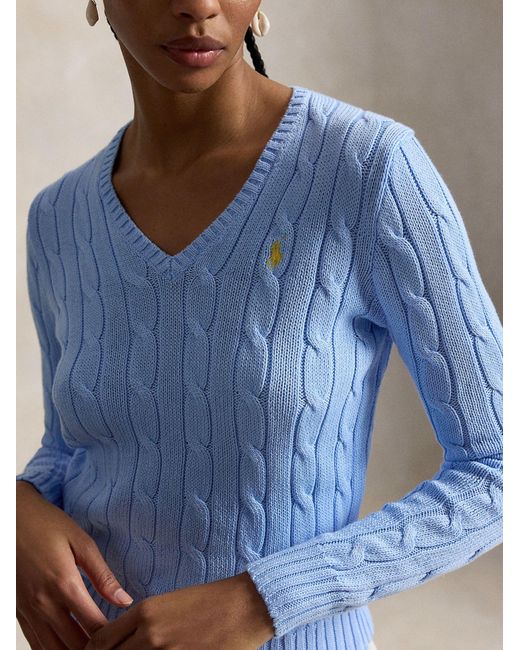 Polo Ralph Lauren Blue Cable Sweater