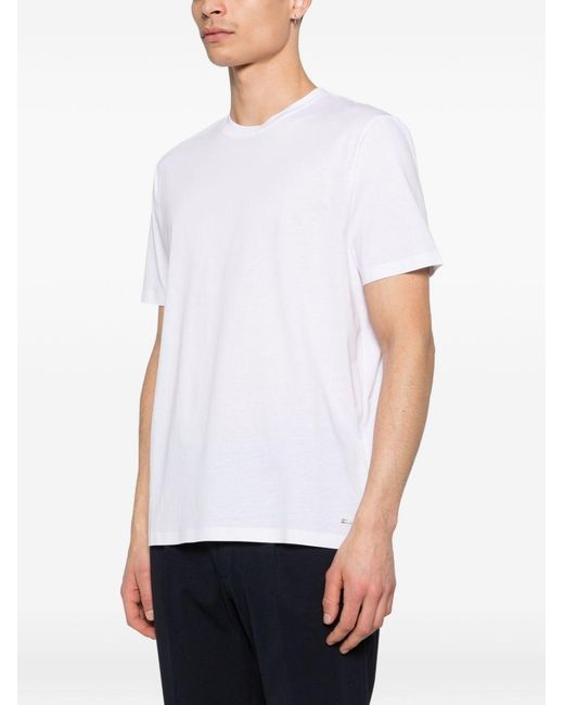 Heskimo White Cotton T-Shirt for men