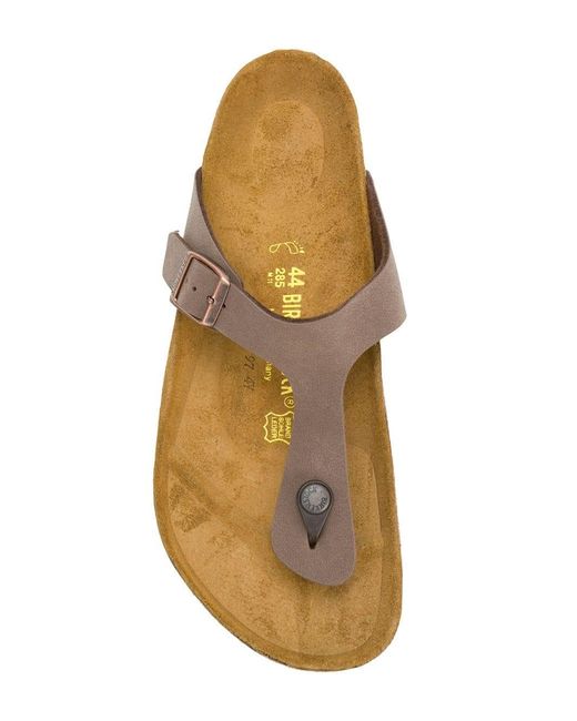 Birkenstock Brown Gizeh Thong Sandals for men