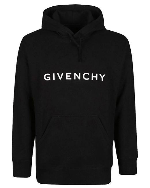 Givenchy Black Hoodies Sweatshirt for men