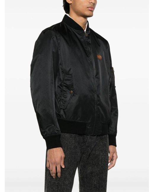 Valentino Black Bomber Jacket for men