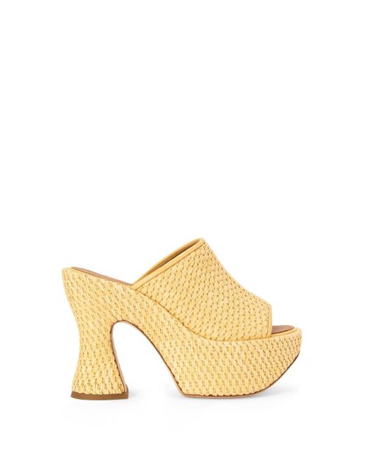 Sandali Cammello di Loewe in Metallic