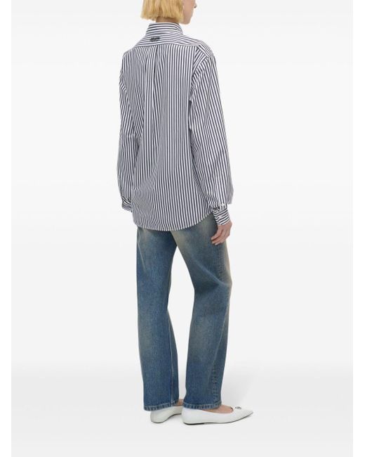 Camicia Rigata di Marc Jacobs in Blue