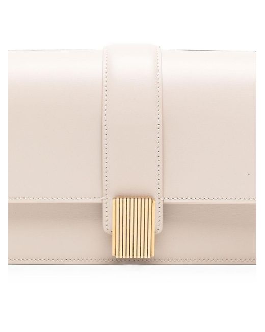 Khaite Natural Blake Leather Clutch