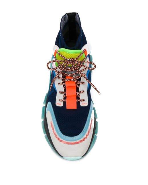 Moncler Leave No Trace High Runners in Blue for Men | Lyst