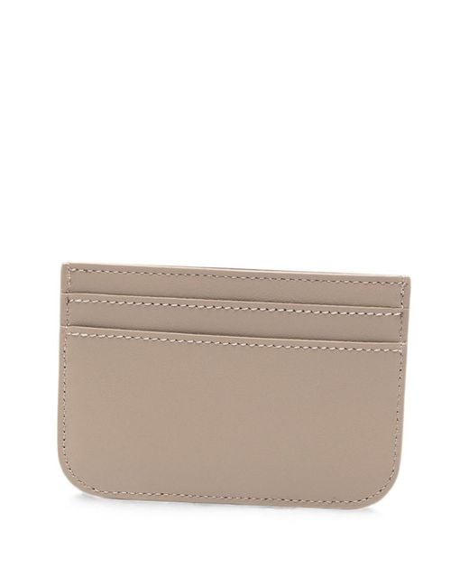 Fendi Natural Ff Leather Card Case