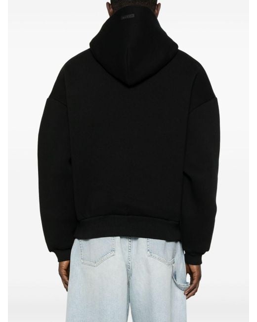Paura Della Felpa Con Cappuccio di Fear Of God in Black da Uomo