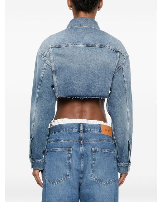 Miu Miu Blue Denim Cotton Jacket