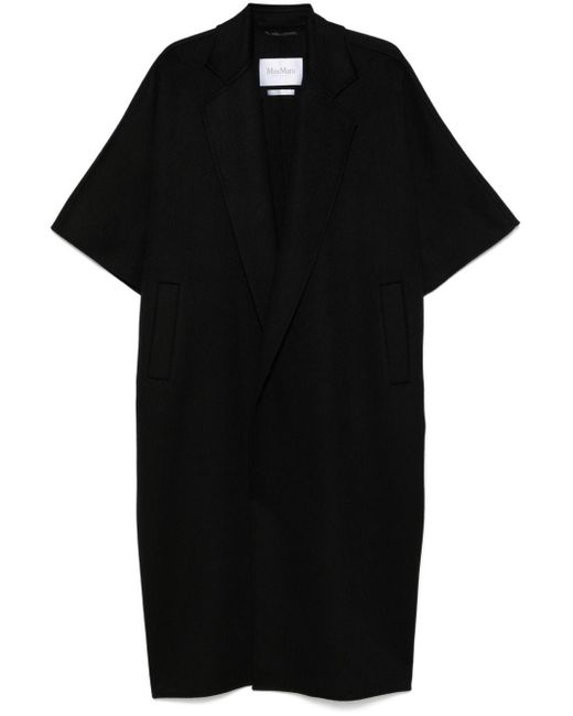 Long Coat di Max Mara in Black