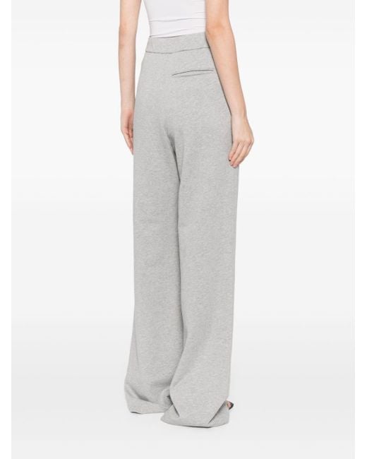 Dries Van Noten Gray Hartia Cotton Sweatpants