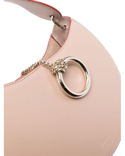 Chloé Pink Arlene Medium Leather Shoulder Bag