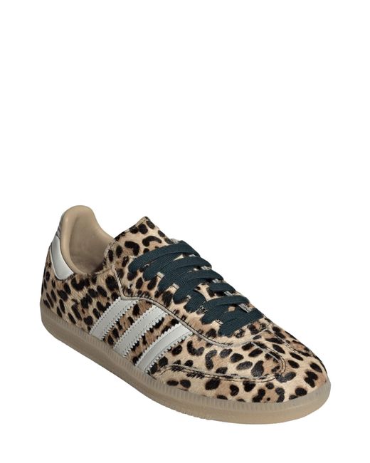 Adidas Natural Samba Og Leopard Magic Sneaker