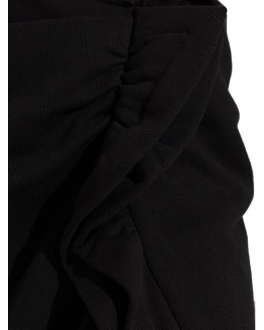 Dries Van Noten Black Hanam Midi Skirt