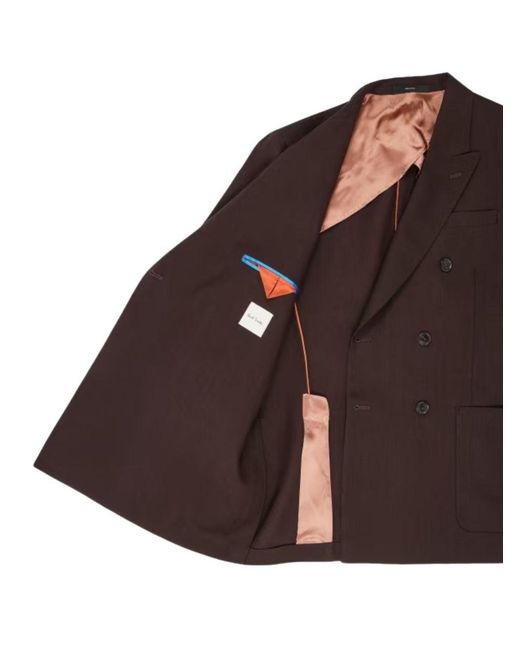 Paul Smith Brown Two-Button Jacket for men