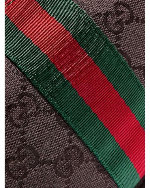Gucci Brown Small Lunetta Bag for men