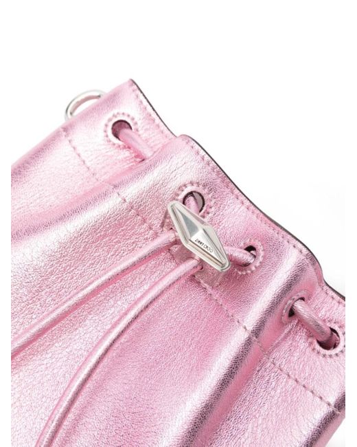 Mini Borsa Bon Bon di Jimmy Choo in Pink