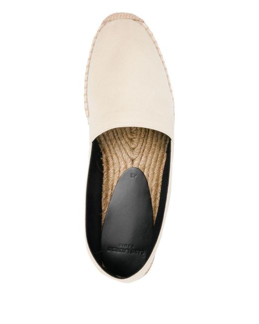 Espadrillas di Saint Laurent in Natural da Uomo