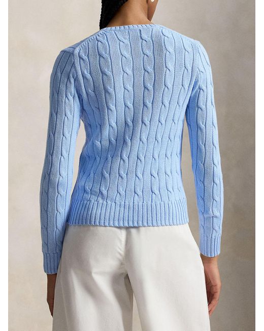 Polo Ralph Lauren Blue Cable Sweater