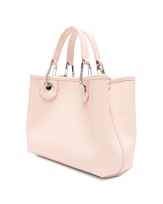 Emporio Armani Pink Shopping Bag