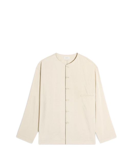 Lemaire Natural Silk Shirt for men