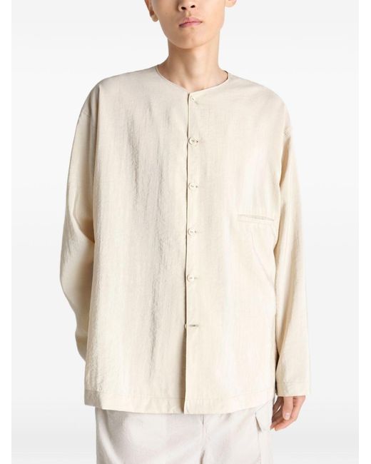 Lemaire Natural Silk Shirt for men