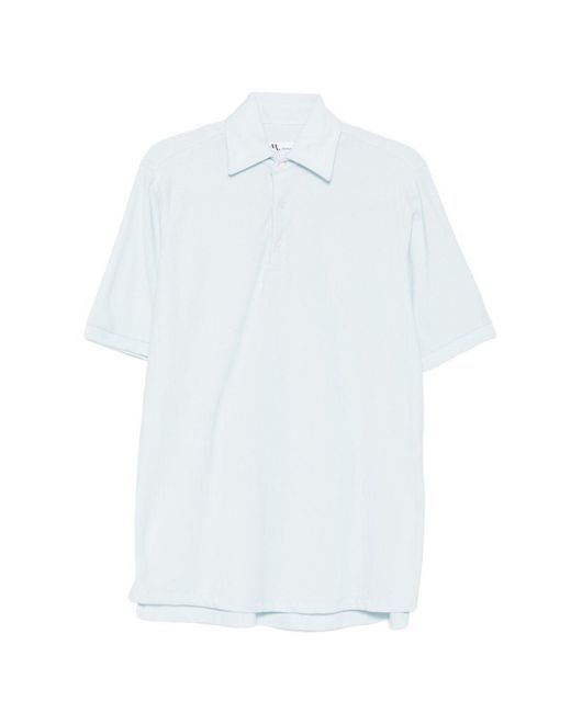 Doppiaa White Short-Sleeved Shirt for men