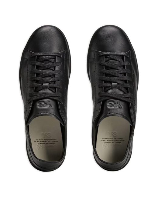 Y-3 Black Stan Smith Sneakers for men