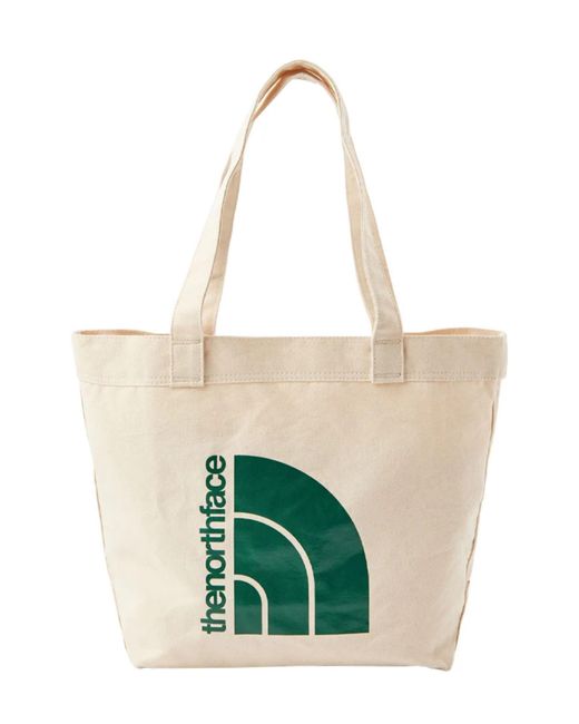 The North Face White Cotton Tote Bag for men