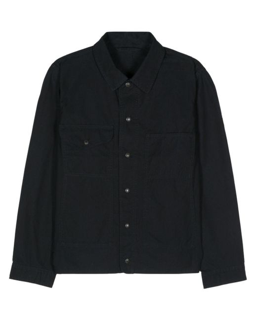 Filson Black Press-stud Shirt Jacket for men