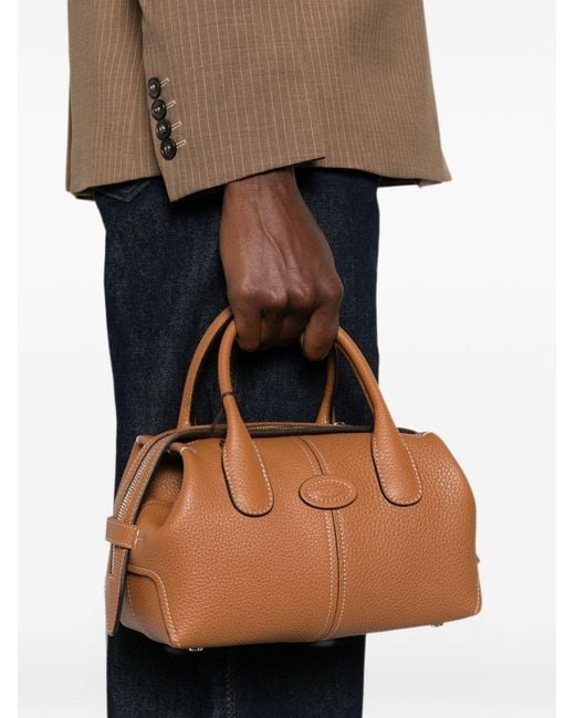 Tod's Brown Di Bag Mini Leather Handbag