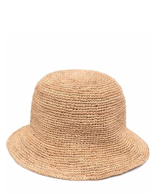 IBELIV Natural Andao Raffia Hat
