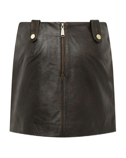 Blugirl Blumarine Black Twig Skirt