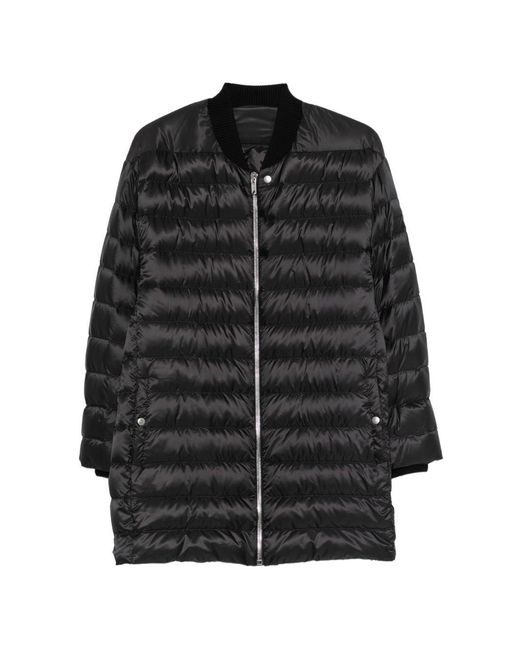 Moncler Black Nylon Parka Coat
