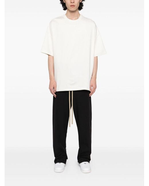 Fear Of God Black Cropped Track Pants for men