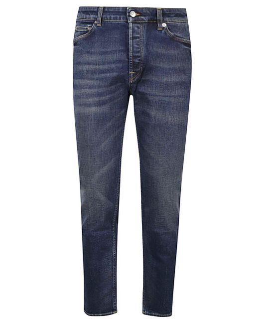 Department 5 Blue Super Slim Denim Jeans for men