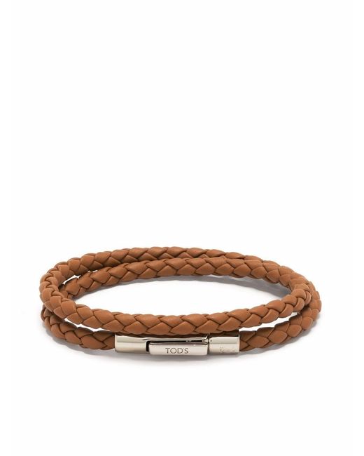 Tod's Brown Mycolors Bracelet for men
