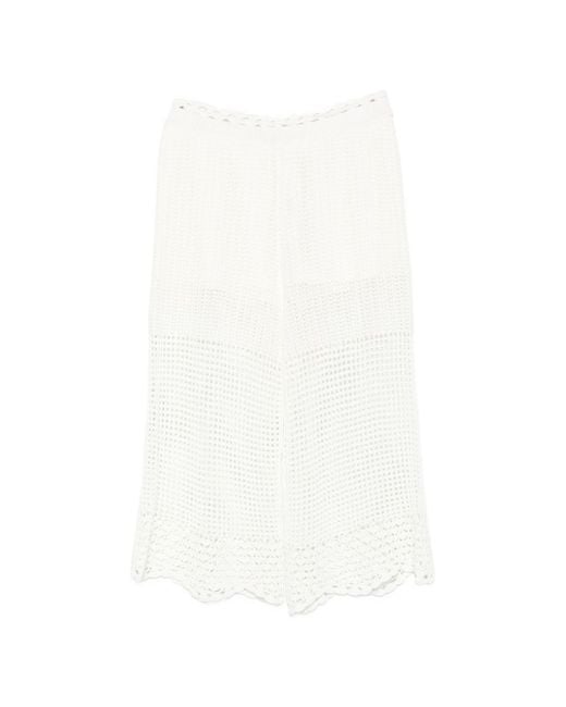 IRO White Midi Skirt