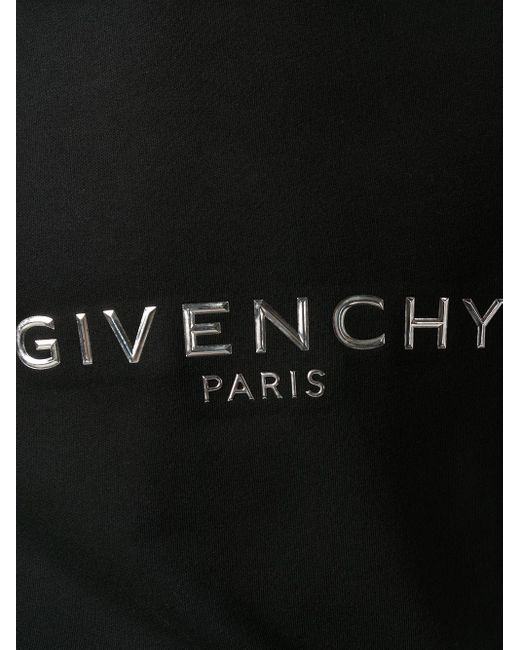 Givenchy Embossed Logo Hoodie in Black for Men - Save 46% - Lyst