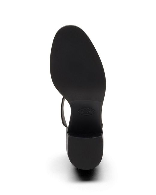 Church's Black Kelsey Leather Sandals