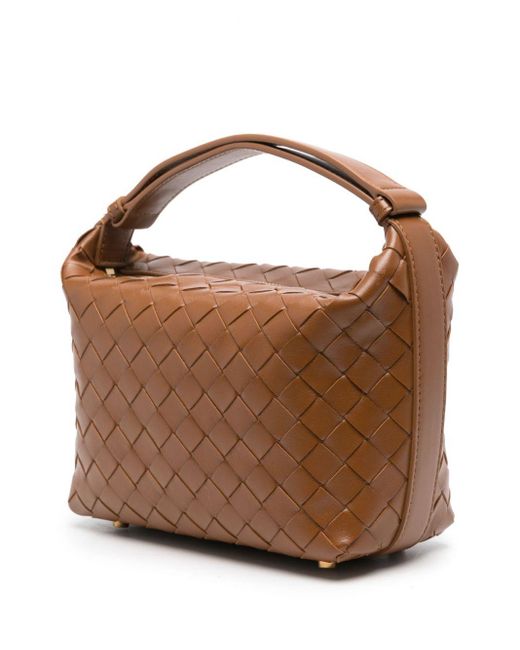 Bottega Veneta Brown Wallace Mini Leather Handbag