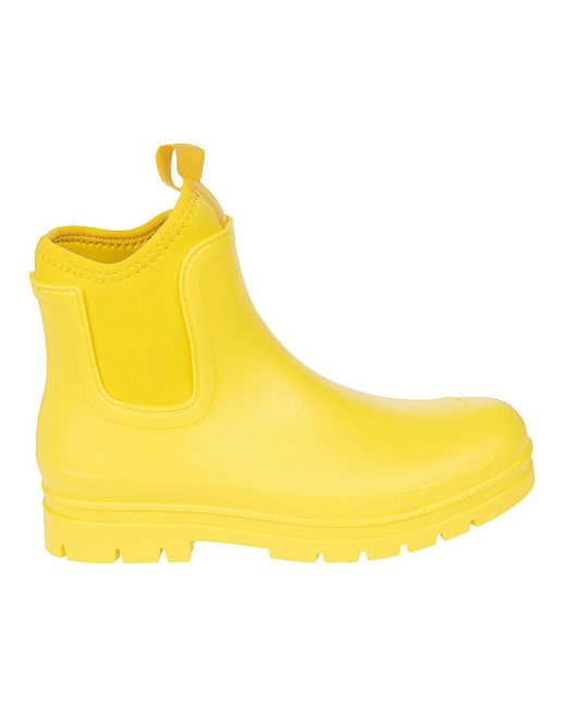 Colors Of California Chelsea Rain Boots in Yellow | Lyst