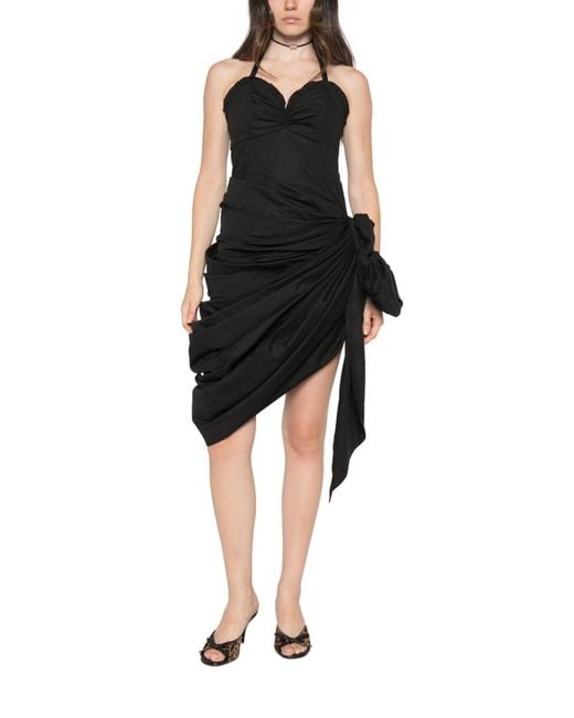 Chloé Black Silk Short Dress