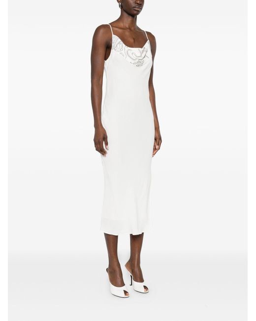 IRO White Ophye Long Dress