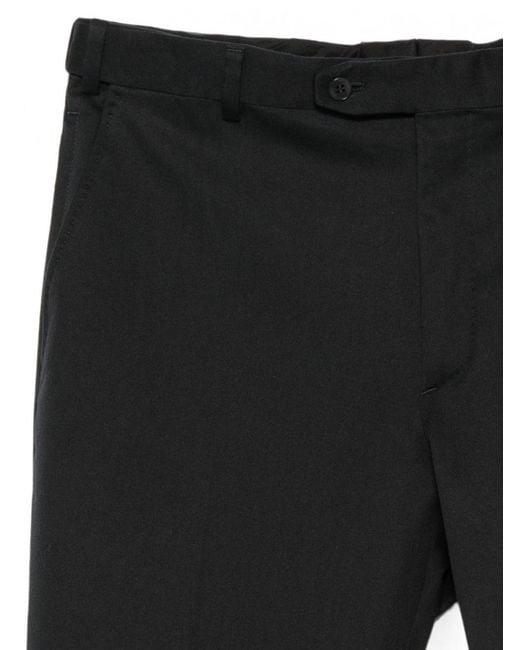 Brioni Black Cotton Trousers for men