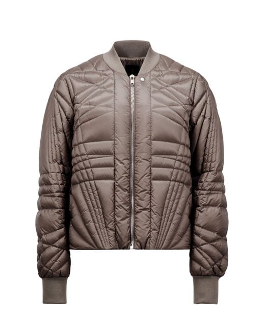 Moncler Brown Shiny Padded Jacket for men