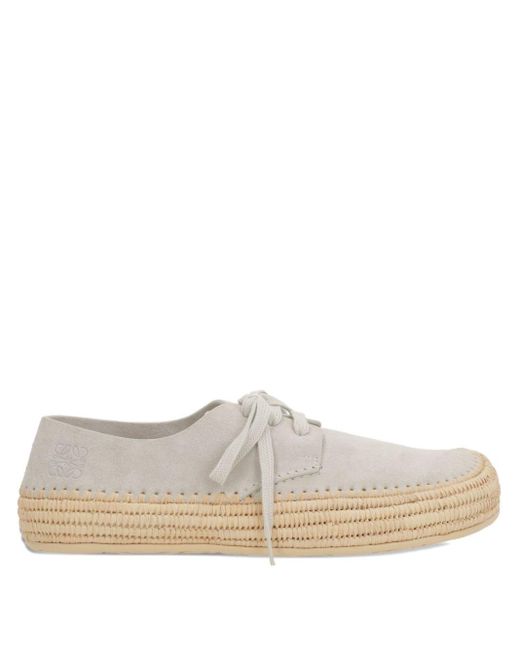 Loewe White Rio Canvas Sneakers for men