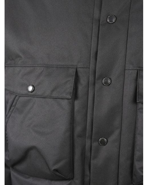 Comme des Garçons Black Flap-Pocket Jacket With Minimalist Aesthetic for men